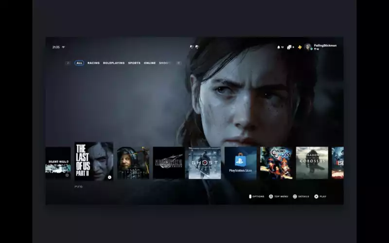 PS5 video shows the gorgeous user interface we want