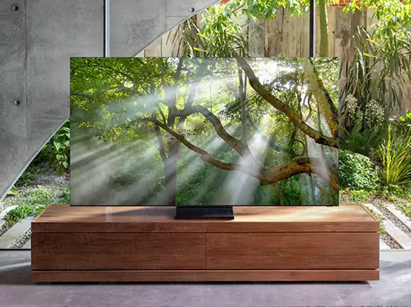 Samsung's stunning new 8K TV may not have a bezel at all