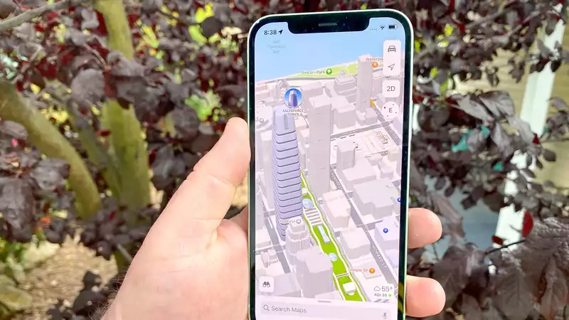 iOS15- The map is surprisingly good, and Safari is not