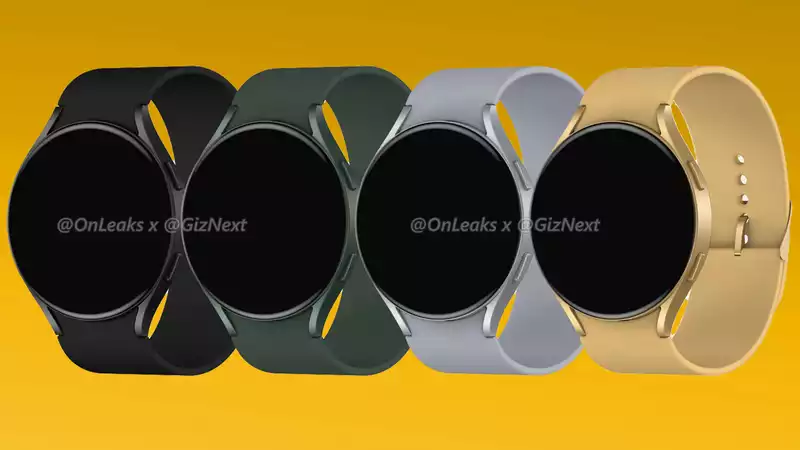 Samsung Galaxy Watch Active 4 will appear in the video with a new rendering - it looks stunning