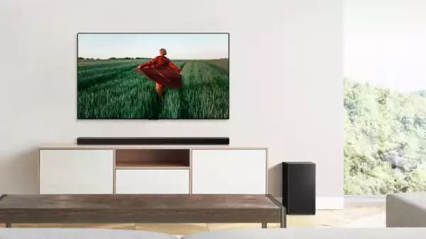 The new LG Soundbar gets special features when used with LG OLED TVs